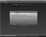 MuvUnder Cover - Options - Search Screenshot