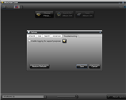 MuvUnder Cover - Options - Troubleshooting Screenshot